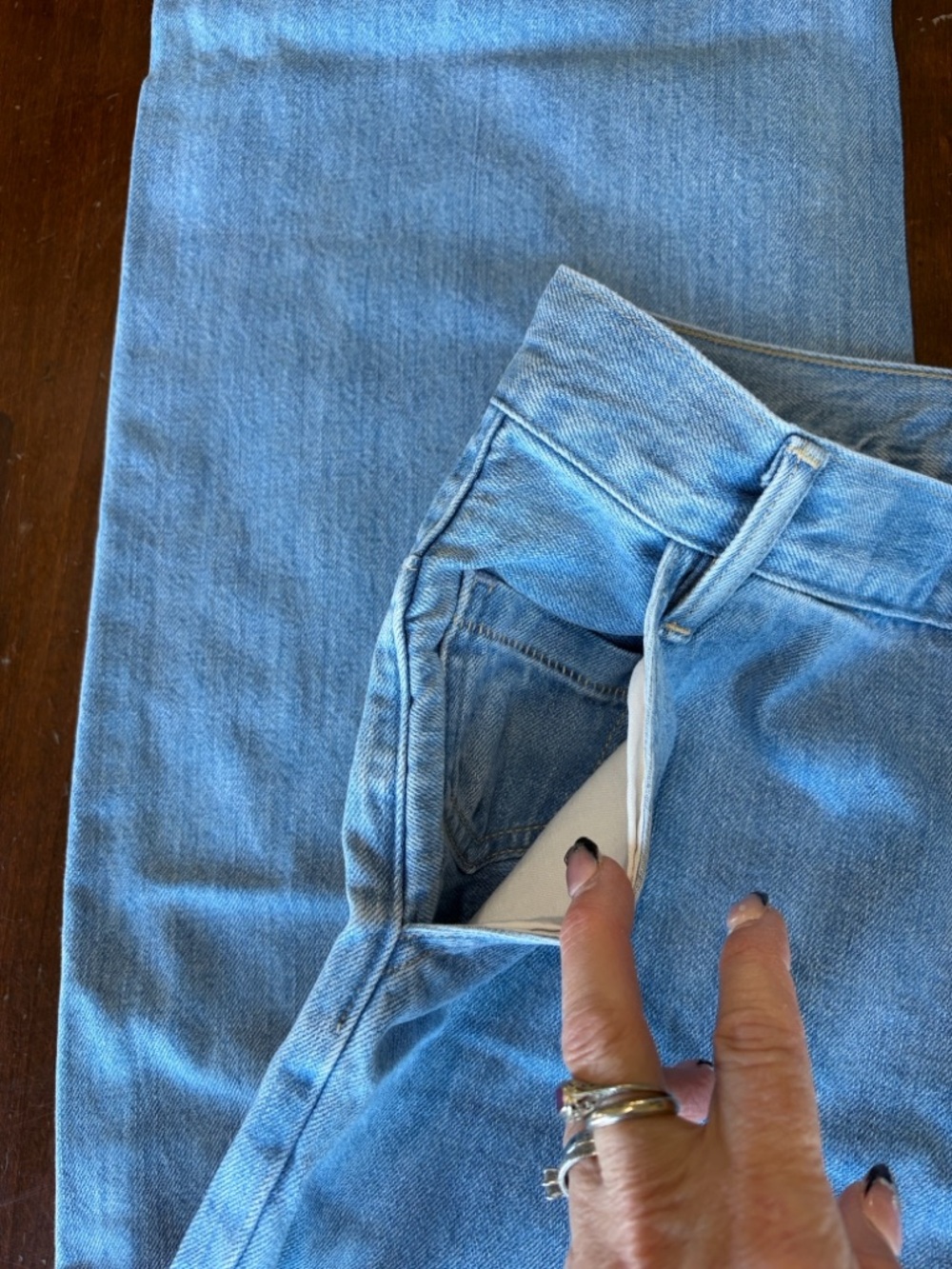 Levis Blue Tab Carpenter Jeans Japanese Fabric Limited Edition Size 28x32 NWT - Picture 11 of 14